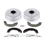 Power Stop 95-97 Nissan Pickup Rear Autospecialty Drum Kit; 1995-1997