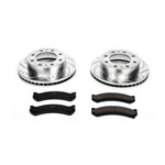 Power Stop 02-04 Chevrolet Avalanche 2500 Front Z23 Evolution Sport Brake Kit; 2002-2004