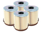 aFe Pro GUARD D2 Fuel Filter 94-97 Ford Diesel Trucks V8 7.3L (td-di) (4 Pack); 1994-1997