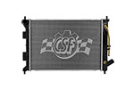 CSF 11-13 Hyundai Elantra 1.8L OEM Plastic Radiator; 2011-2013