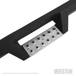 Westin 2020 Jeep Gladiator HDX Stainless Drop Nerf Step Bars - Textured Black; 2020-2024