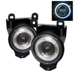 Spyder Pontiac Bonneville SSE SSEI Halo Projector Fog Lights - Clear - (FL-P-GD99-HL); 1996-1999