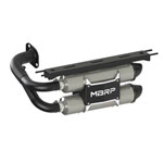 MBRP 19-20 Honda Talon Dual Slip-On Exhaust System w/Performance Muffler; 2019-2022