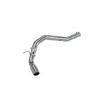 MBRP 16-19 Nissan Titan XD 5.0L 4in Filter Back Single Side Exit Alum Exhaust System; 2016-2019