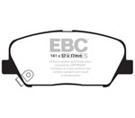 EBC 09+ Hyundai Genesis Coupe 2.0 Turbo Ultimax2 Front Brake Pads