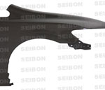 Seibon Carbon Fiber Oe Style Fenders (Pair) Honda Civic 4dr; 2006-2010