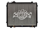 CSF 95-04 Toyota Tacoma 2.4L OEM Plastic Radiator; 1995-2004