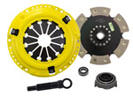 ACT Sport/Race Rigid 6 Pad Kit Acura EL Base 1.7L; 1997-2005