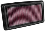 K&N 16 Honda Pilot 3.5L V6 Drop In Air Filter; 2016-2016