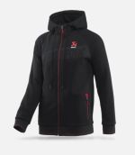 Akrapovic mens Corpo Zip Hoodie Black - Small