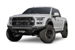 Addictive Desert Designs Ford F-150 Raptor Stealth Fighter Front Bumper w/ Winch Mount; 2017-2018