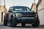 Addictive Desert Designs Ford F-150 Raptor HoneyBadger Front Bumper; 2017-2018