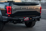 Addictive Desert Designs Ford F-150 Raptor HoneyBadger Rear Bumper w/ 10in SR LED Mounts; 2017-2018