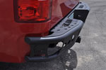 Addictive Desert Designs Chevy Silverado 1500 Dimple R Rear Bumper w/ Backup Sensor Cutout; 2008-2013