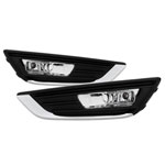 Spyder Ford Focus OEM Fog Lights W/Switch - Clear - (FL-FF2015-C); 2015-2016