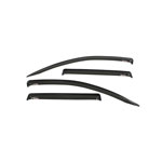 Westin 2016-2018 Mitsubishi Outlander Wade Slim Wind Deflector 4pc - Smoke; 2016-2018