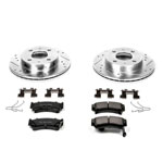 Power Stop 95-98 Nissan 200SX Front Z23 Evolution Sport Brake Kit; 1998-1998