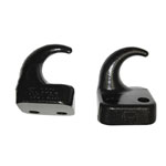 Rugged Ridge 97-06 Jeep Wrangler Front Tow Hooks; 1997-2006