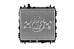 CSF 01-10 Chrysler PT Cruiser 2.4L OEM Plastic Radiator