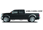 N-Fab 2022 Toyota Tundra 5ft.6in. Crewmax Nerf Step - Textured Black - W2W w/o Bed Acs; 2022-2022