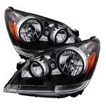 Xtunehonda Odyssey 05-07 Crystal Headlights Chrome HD-JH-HODY05-AM-C; 2005-2007