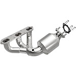 MagnaFlow Direct Fit Converter 2006 Porsche Cayman 3.4L Underbody; 2006-2006