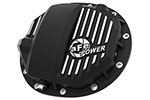 aFe Power Pro Series AAM 9.5/9.76 Rear Diff Cover Black w/Mach Fins 14-19 GM Silverado/Sierra 1500; 2014-2019