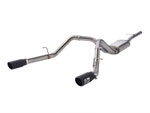 afe Apollo GT Series 3 IN 409 Stainless Steel Cat-Back Exhaust System Black Tips