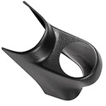 Autometer 97-02 Chevrolet Corvette Single Black 52mm Gauge Pod; 1997-2002