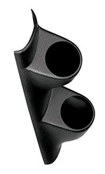 Autometer 93-02 Pontiac Firebird T-Top & Hard Top / 97-02 Chevy Camaro T-Top 52mm Black Dual Pod; 1993-2002