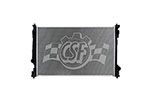 CSF 18-19 Toyota Camry 2.5L OEM Plastic Radiator; 2018-2022