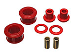 Energy Suspension 90-96 Nissan 300ZX Red Rear Differential Carrier Bushing Set (Must reuse all metal; 1990-1996