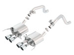 Borla Chevrolet Corvette S-Type Axle-Back Exhaust System, Stingray, Z06 V8 6.2