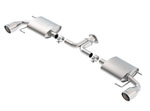 Borla Mazda 3 S-Type Axle-Back Exhaust System, L4 2.0, 2.5