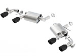 Borla Camaro SS ATAK Rear Section Exhaust W/ Dual Mode Exh. (NPP) Ceramic Black Tips