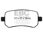 EBC 04-07 Ford Freestar 3.9 Greenstuff Front Brake Pads