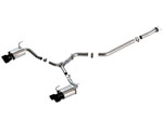 Borla Subaru WRX STI ATAK Cat-Back Exhaust System, H4 2.5 with Black Tips