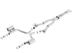 Borla Dodge Challenger Hellcat Cat-Back Exhaust with X-Pipe S-Type; 2015-2024