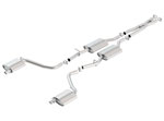 Borla Dodge Challenger S-Type Cat-Back Exhaust System, SXT, SXT Plus V6 3.6; 2015-2020