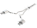 Borla Ford Mustang Multicore Cat-Back Exhaust System, Shelby GT350 V8 5.2; 2015-2016