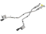 Borla Exhaust Cat-Back for Dodge Durango SRT S-Type with Black Chrome Tips; 2018-2022