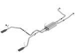 Borla Nissan Titan Cat-Back Exhaust S-Type with Black Tips