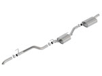 Borla Jeep Gladiator Cat-Back Exhaust Touring; 2020-2024