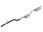 Borla Jeep Gladiator Cat-Back Exhaust Touring Black; 2020-2024