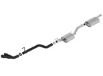 Borla Jeep Gladiator Cat-Back Exhaust Touring with Black Tips; 2020-2024