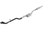 Borla Jeep Gladiator S-Type Cat-Back Exhaust System with Black Tips; 2020-2024