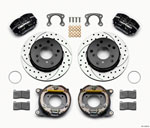 Wilwood Dynapro Lug Mount P/S Park Brake Kit Drilled Small Ford 2.36in Off Bronco 5 x 5.50; 1965-1977