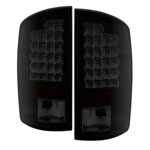 Spyder Dodge Ram 1500 / Ram 1500 2500/3500 LED Tail Lights - Black Smoke - (ALT-YD-DRAM06-LED-BSM)