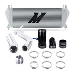 Mishimoto 19+ Ford Ranger 2.3L EcoBoost Intercooler Kit - Silver + Polished Pipes; 2019-2022