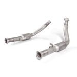 Akrapovic 15-17 Mercedes Benz G63 AMG (W463) DownPipes w/ Cats (SS); 2015-2017